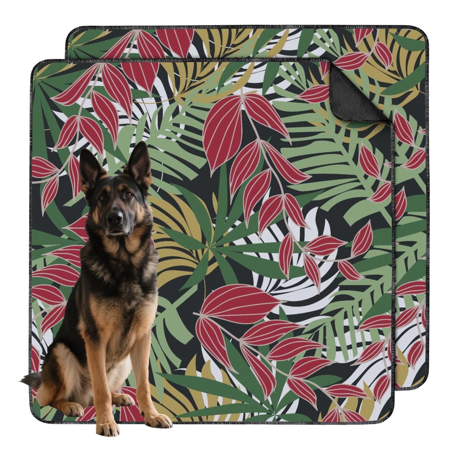 Durable Crate Liners and Floor Mats for Dogs, Washable Pee Pads with ... - Machine Washable Non-Slip Dog Crate Liners