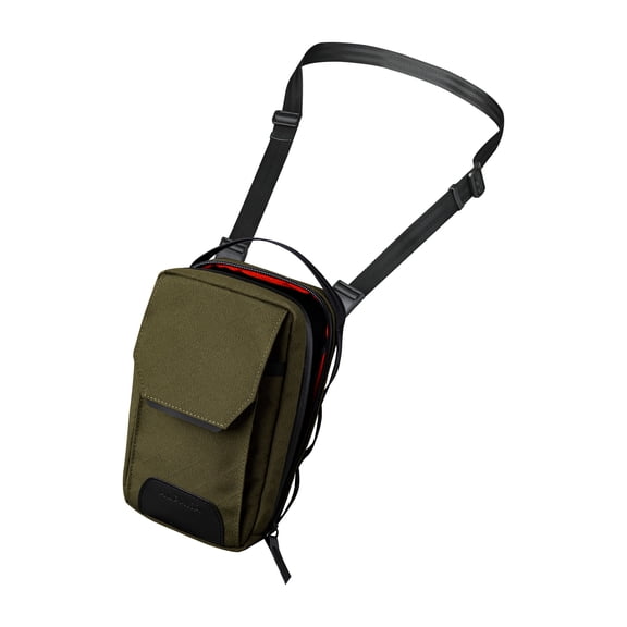 Durable Crossbody Phone Bag for iPhone Pro Max & Galaxy Ultra, Modular Sling V2 EDC Organizer, Weather-Resistant