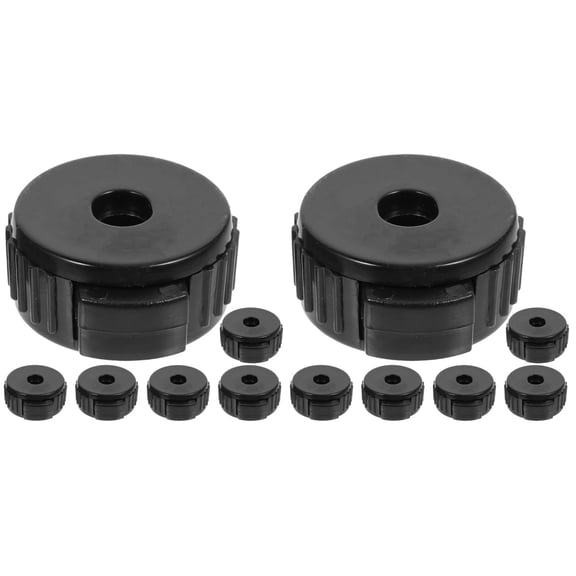 Durable Cymbal Quick Release Cap Caps Attachments to Disassemble Drum Kit Plastic 12 Pcs