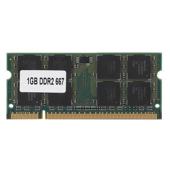 Enhanced DDR2 Laptop Memory Modules, Non-ECC Unbuffered 1GB For Seamless System Fluency