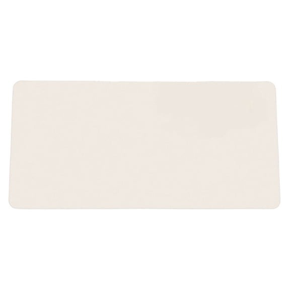 Durable Diatomaceous Earth Bath Mat, Natural Rubber Backing Non Slip Rug, Ideal For Bathroom Kitchen Laundry (White)