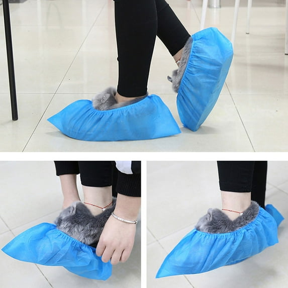 Durable Disposable Shoe Protectors for Home and Outdoor Activities Non- Covers 200PCS