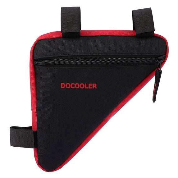 Durable Docooler Triangle Frame Bag for Cycling Carry Essentials, Blue/Green/Red/Black