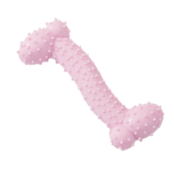 Durable Dog Chew Toy for Small Breeds Interactive Pet Bone Puppy Teething Teeth Cleaning Chewing Play Resistance