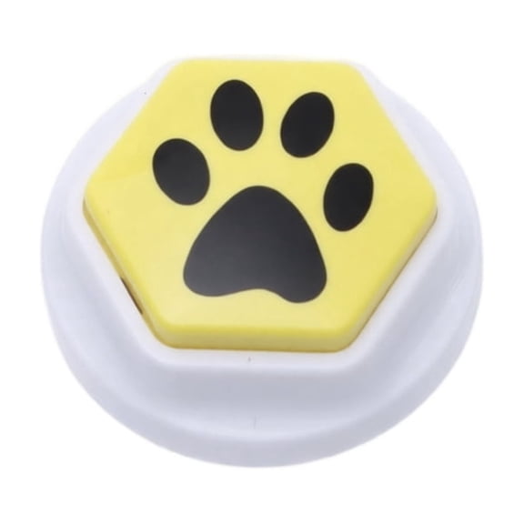 Durable Dog Talking Button Recordable Training Toy Interactive Sound Puzzle for All Dog Breeds Behavioral Enrichment and Bonding