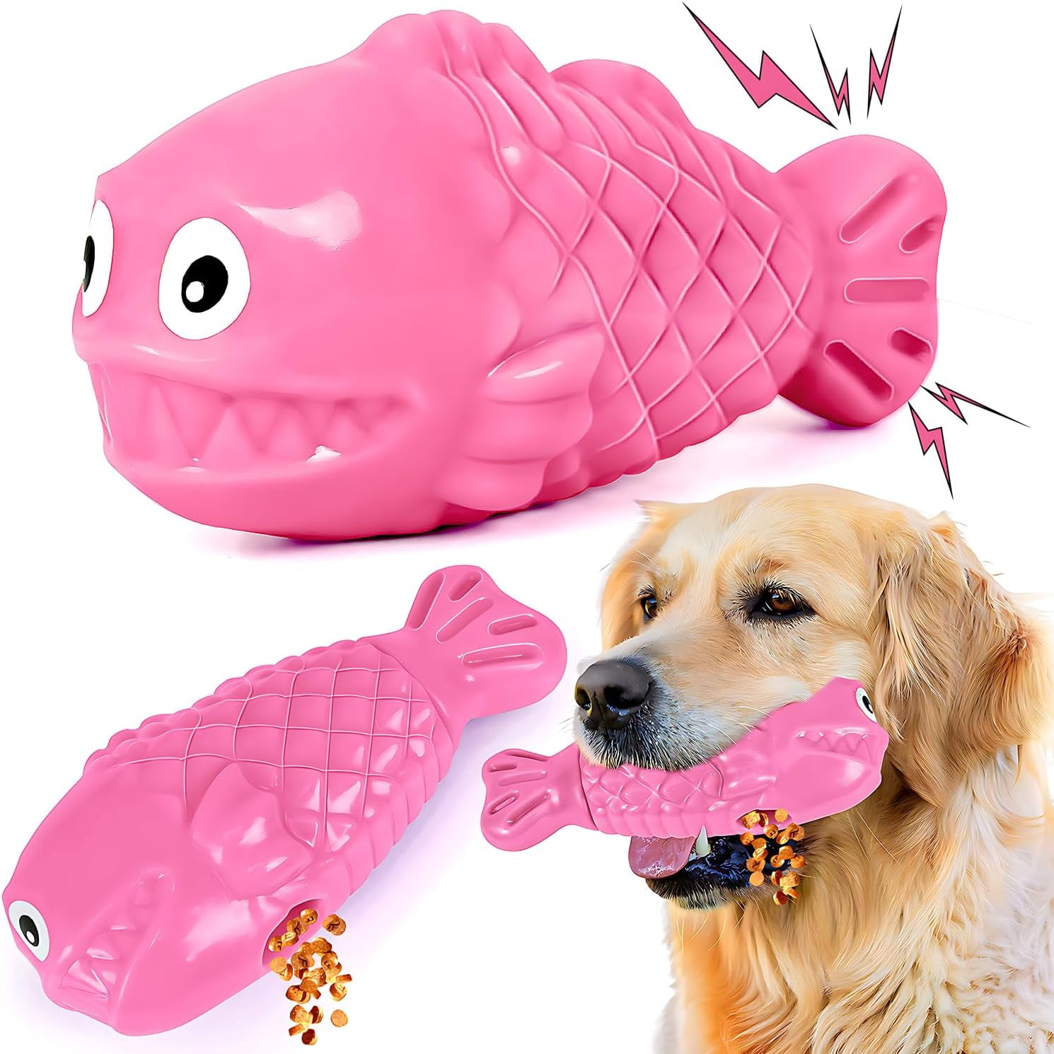 Durable Dog Toys to Keep Them Busy - Tough Treat Dispensing Chew Toy ...
