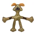 thumbnail image 1 of Durable Dog Toys Nylon with Rope Skeleton and Squeaker 15" Long Cute Animals (Tan Dog), 1 of 7