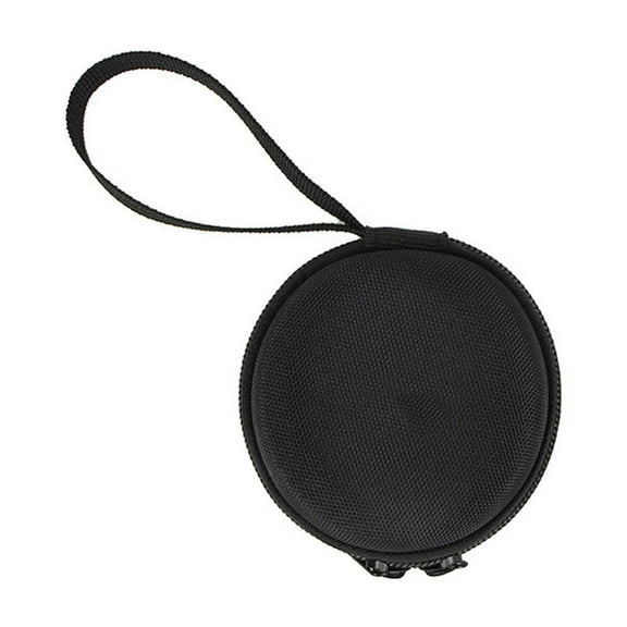 Durable EVA Circular Storage Bag for Headphones, Loose Change, and Outdoor Accessories - Shockproof and Portable Design