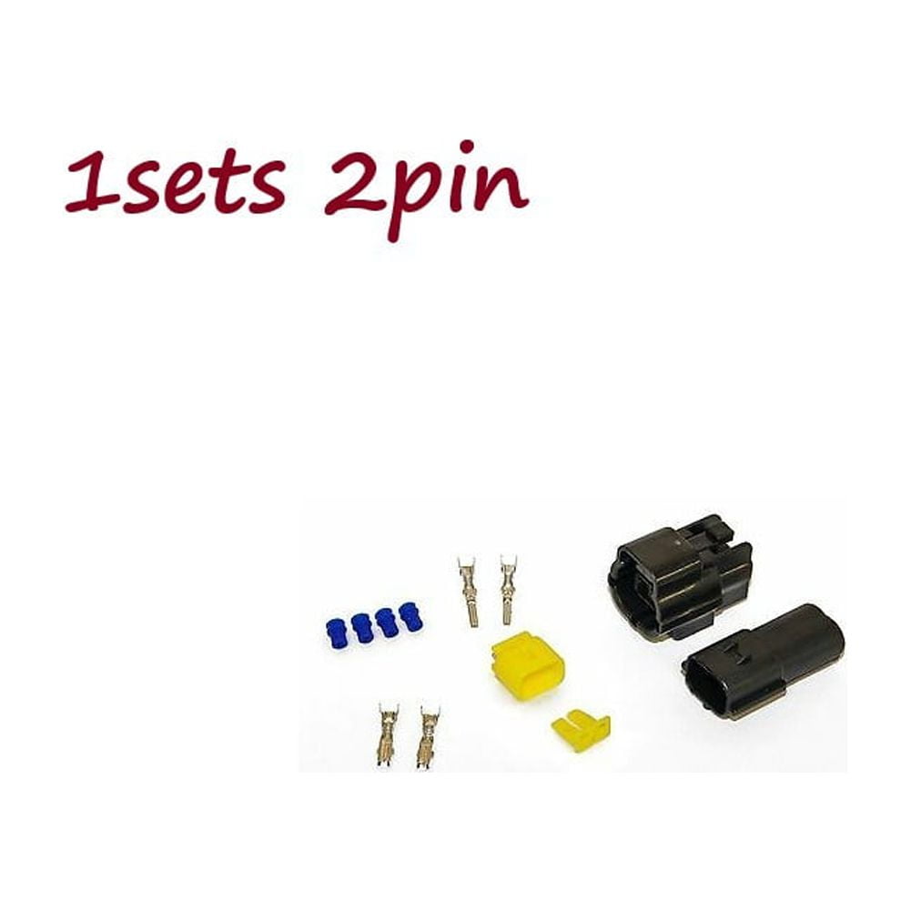 AMP Econoseal J 4-Pin Waterproof Connector Kit – For 0.5-1.5 Mm² Wires, Sealed Electrical Connection