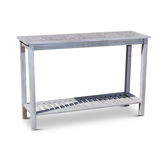 Durable Eucalyptus Console Table / High - Oil Content for Protection