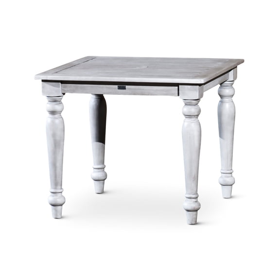 Durable Eucalyptus Square Table / Enjoy Long - lasting Outdoor Use