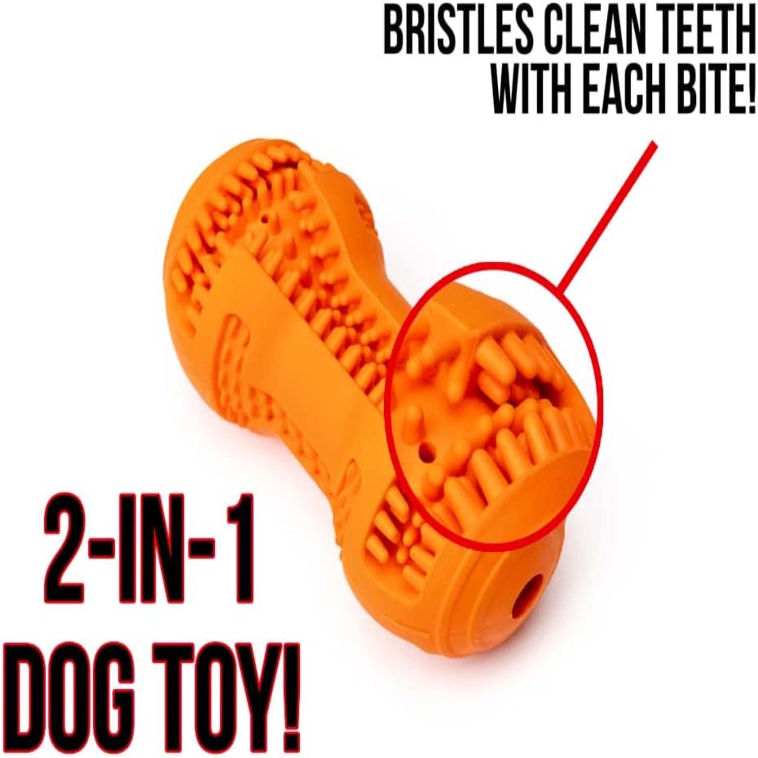 Durable Fillable Dog Chew Toy for Aggressive Chewers Great for Dental