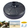 Durable Fillable Umbrella Base Designed to be Used with a Patio Table Round Umbrella Base Stand