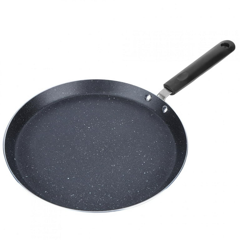 Durable Flat Bottom Pan, Non-stick Frying Pan, For Home 10in Large Size 