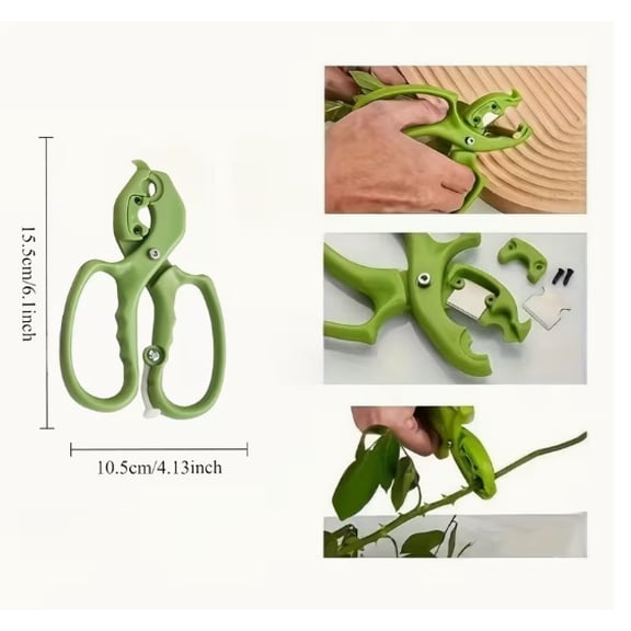 Durable Flower Scissors for Gardening and Floral Arrangements | Professional Arborist Shears with Barbed Needle