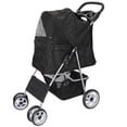 thumbnail image 1 of Durable Foldable Dog Stroller Pet Travel Carriage For Pets With Carrier Cart, 1 of 1