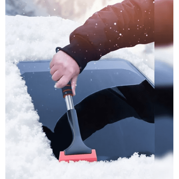 Durable Foldable Snow Shovel for Car & Driveway,34" Portable Lightweight Large Capacity Upgraded Snow Shovels with Foldable Grip Handle,Snow Removal for Garden Emergency Home Outdoor