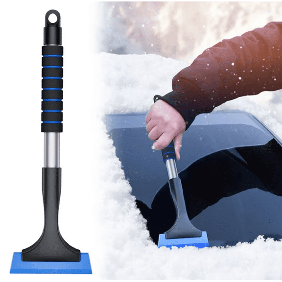 Durable Foldable Snow Shovel for Car & Driveway,34" Portable Lightweight Large Capacity Upgraded Snow Shovels with Foldable Grip Handle,Snow Removal for Garden Emergency Home Outdoor