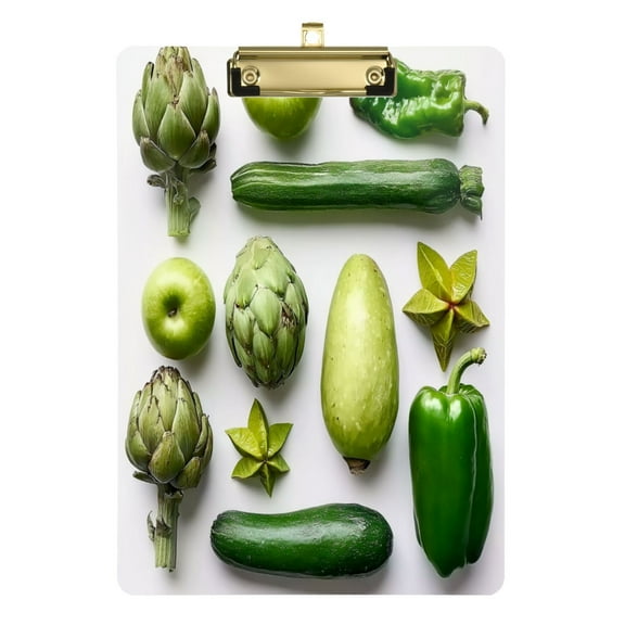 Durable Folder,12*9 in Suitable for Teachers Durable Portable Folder, Teaching Supplies, Suitable for Teachers and College Students' Learning Supplies Green Apple