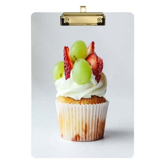 Durable Folder,12*9 in Suitable for Teachers Durable Portable Folder, Teaching Supplies, Suitable for Teachers and College Students' Learning Supplies Green Grape Cake