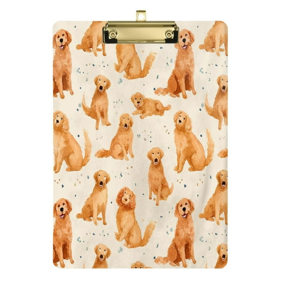 Durable Folder,12*9 in Suitable for Teachers Durable Portable Folder, Teaching Supplies, Suitable for Teachers and College Students' Learning Supplies Puppy Smile