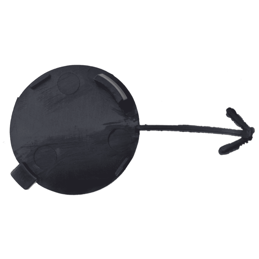 Genuine Hyundai Front Bumper Tow Eye Cap Cover – 2012-2017 Accent – Black 865171R000