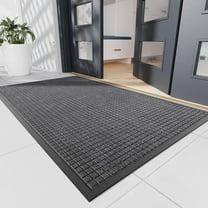 Durable Front Door Mat, 60" x 36" Heavy Duty Indoor Outdoor Doormat for Entryway, Non-Slip Rubber Backing, Stain and Fade Resistant Commercial Floor Mat for Home Office Entry