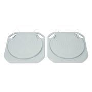 Durable Front End Wheel Alignment Turn Plates with 6613lbs Load Capacity, 360  Rotation, Easy to Move, Portable for Sedans & Commercial Vehicles