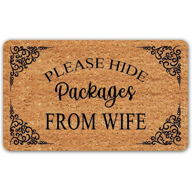 Durable Funny Doormat Entrance Way Decor Indoor Mat