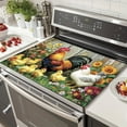 thumbnail image 1 of Durable Gas Stove Protector with a Country Rooster Design - Resistant to Heat And Scratches, Stylish And Easy to Clean, Suitable for Any Kitchen., 1 of 8