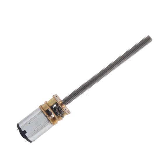 Durable Gear Motor, M4x55mm Screw, 6V,12V, High Accuracy, Ideal for Robotics DIY