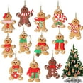 thumbnail image 1 of Durable Gingerbread Man Ornaments, 12 Count, 1 of 5