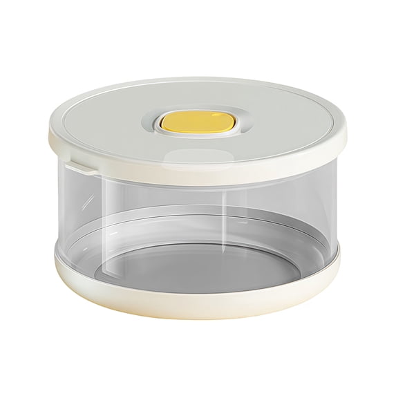 Durable Glass Food Storage Container With Lid Heat Resistant Microwave Bowl