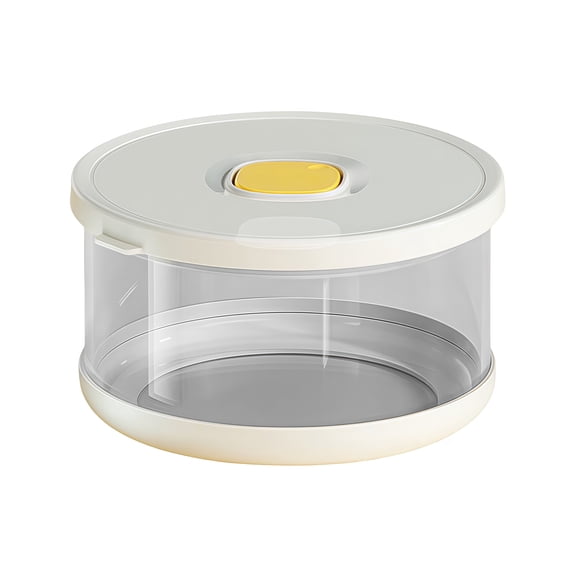 Durable Glass Food Storage Container With Lid Heat Resistant Microwave Bowl