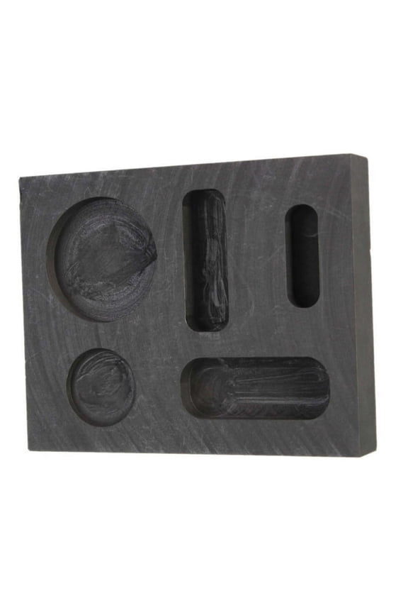 Durable Graphite Casting Ingot Mold Coin Combo Melting Ingot Mold Graphite