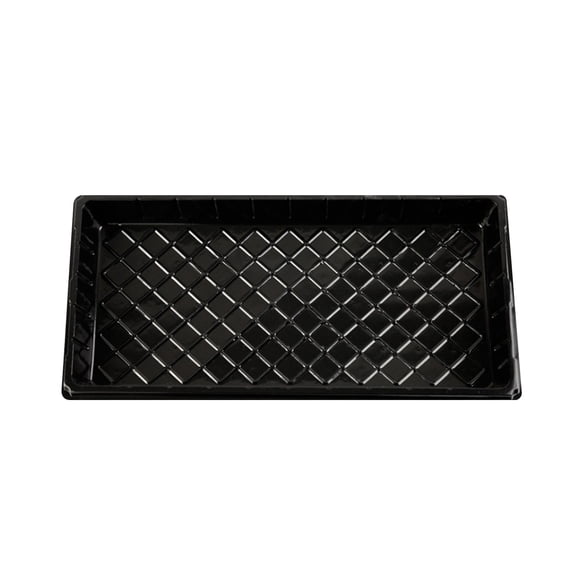 Durable Growing Trays Without Holes for Microgreens, Herbs, and Hydroponics, Sturdy, Reusable Plant Flats for Indoor Gardening and Greenhouses