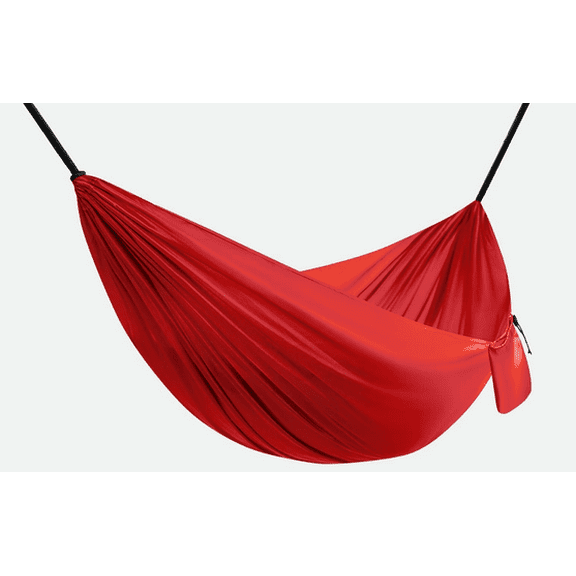 Durable Hammocks Outdoor Camping Double Hammock, Extra Large 2 Person Hammock for Camping - for Travel/Backpacking/Beach/Backyard (83x55in, Red)