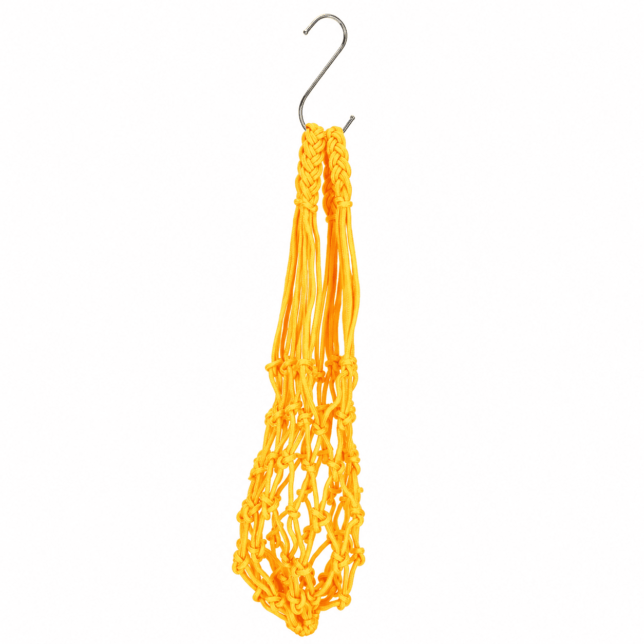 Durable Hanging Poultry Feeding Net Bag for Vegetables Fruits Yellow ...