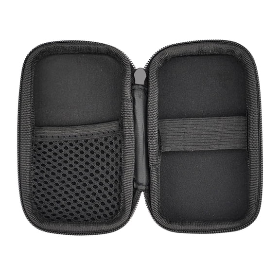 Portable Hard Box for E60 External SSD Traveling Bag Protective Storage Bags with Inner Elastic Strap EVA Holder