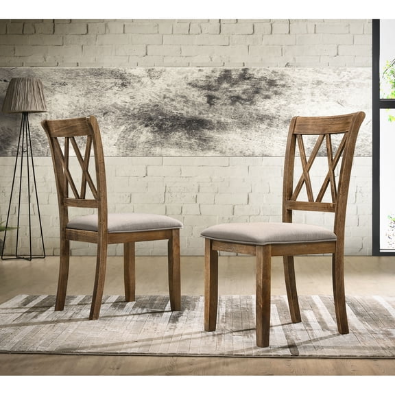 Durable Hardwood and Cottage Oak Finished Chairs / Comfortable Choices for Dining Experiences