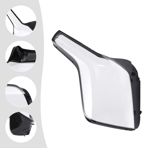 Durable Headlight Cover Fit for 2015-2020 Cadillac Escalade, Injection Molded PC, Protects Headlights, Easy Installation