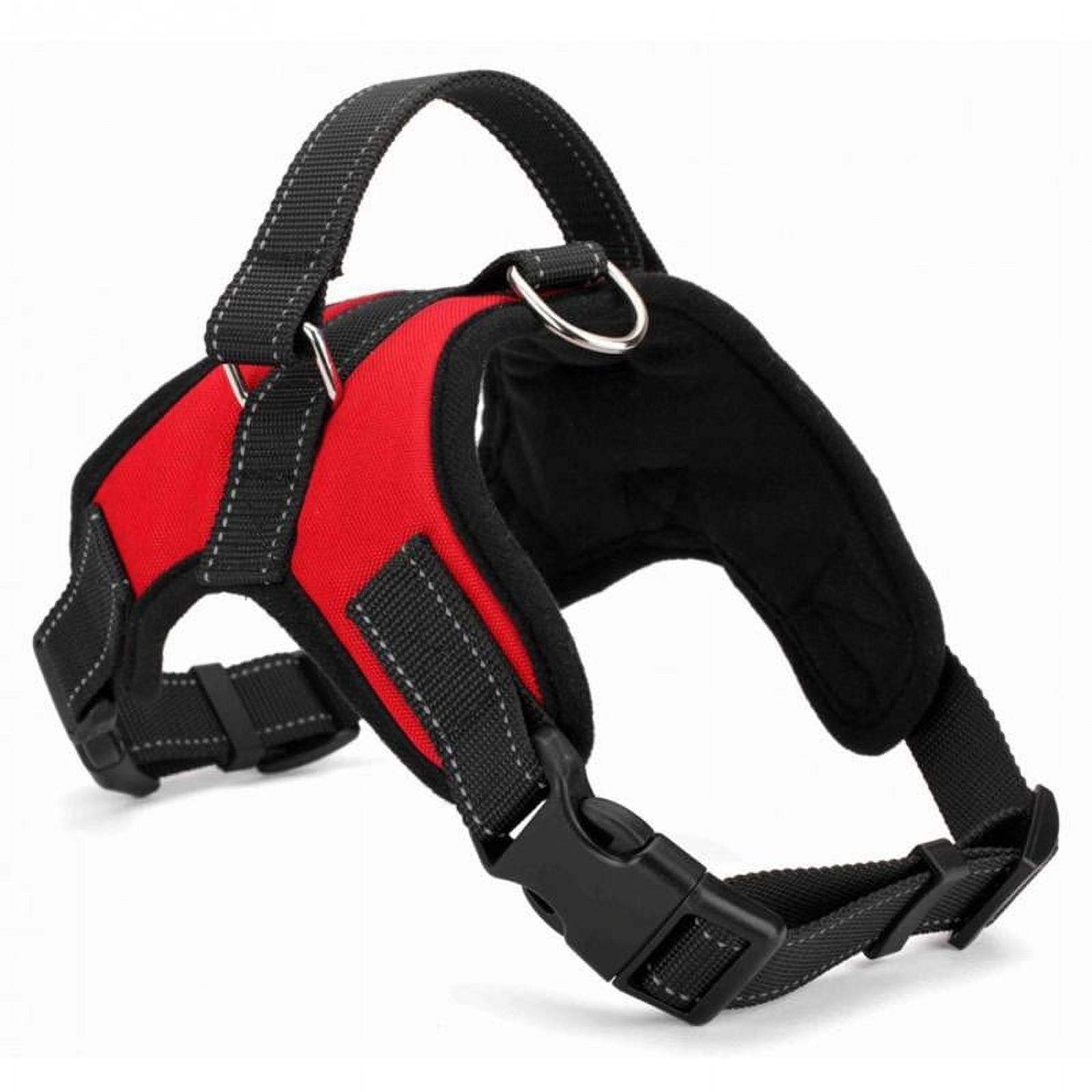 Durable Heavy Duty Dog Pet Harness Collar Adjustable Padded Extra Big ...