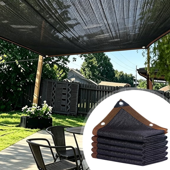 Durable Heavy Duty Outdoor Sun Shade Net Reinforced Privacy Screen Mesh Balcony Patio Garden Windbreak Cover