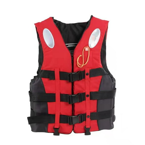 Durable High Buoyancy Kayak Vest Designed For Reliable Safety With Enhanced Floating And Comfortable Fit, Adjustable Straps And Side Buckles For A Secure Fit,