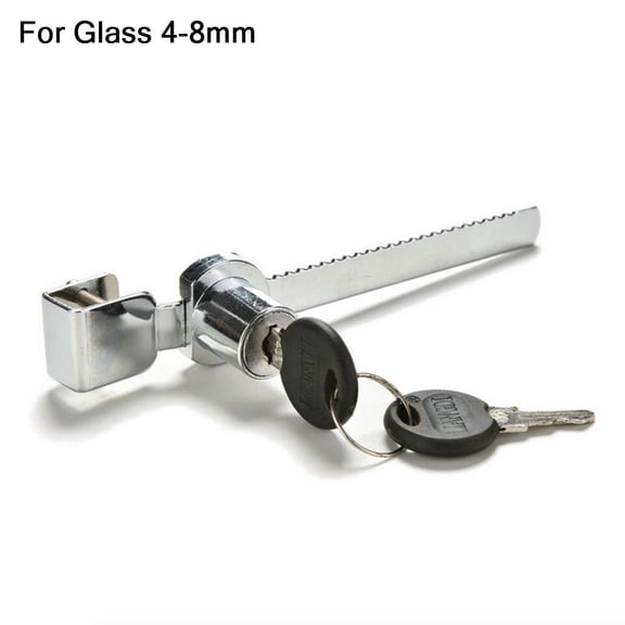 Durable High Quality Lock Serrated Lock For Glass Cabinet For Show Case Reptile Vivarium Terrarium Sliding Door