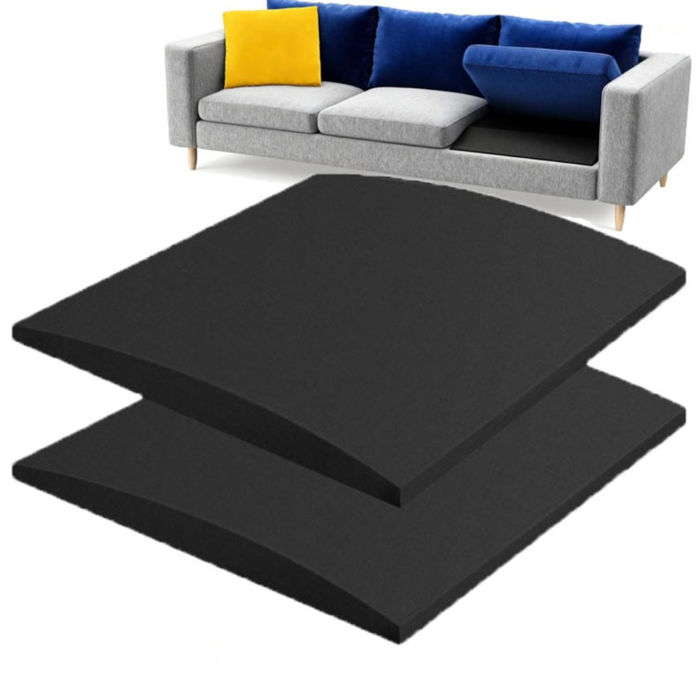 Durable High-Resilience Sofa Cushion Support - 50x50cm Square Sponge Insert for Couch Seat Repair, Anti-Sagging Furniture Padding for Living Room