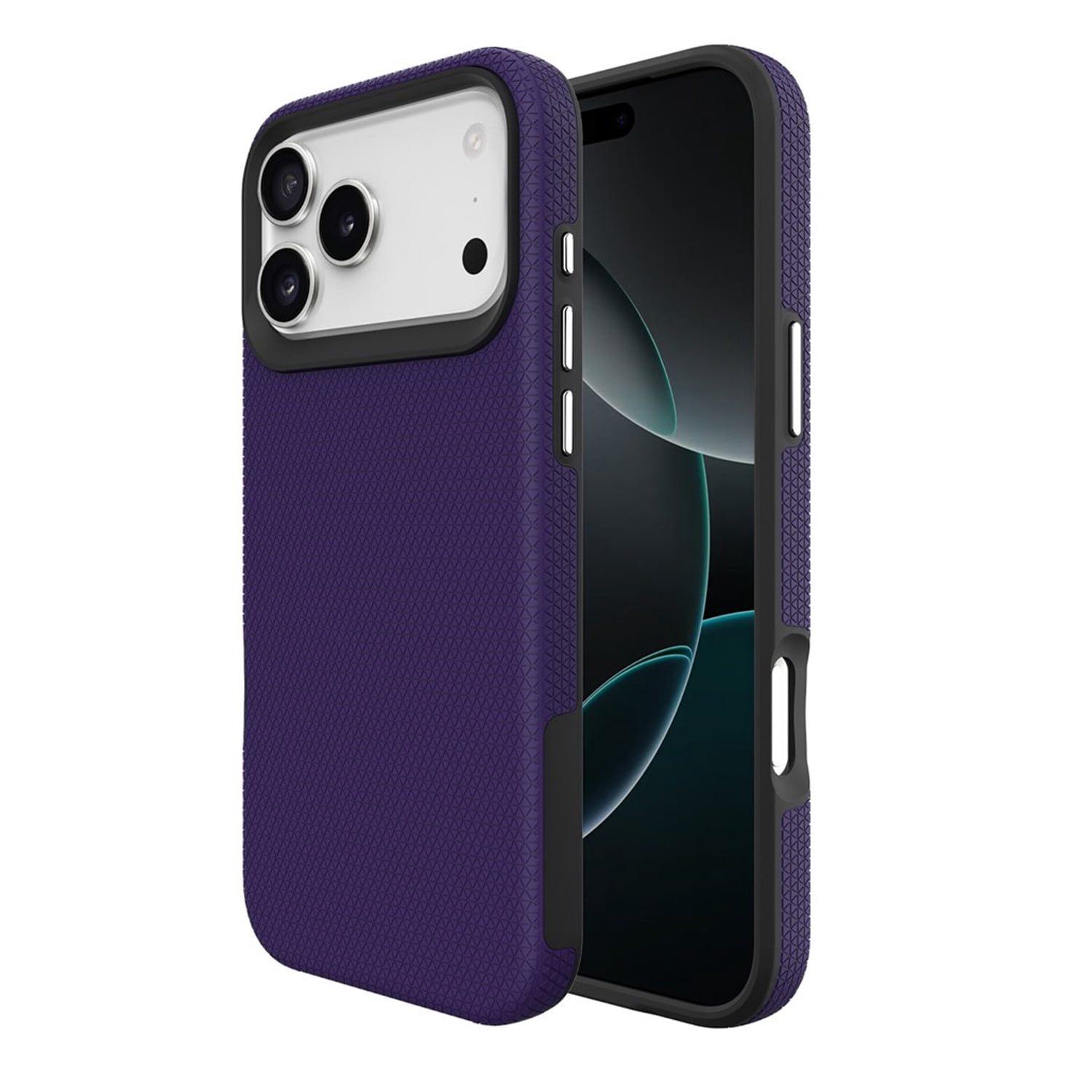 Durable Impact Resistant Case for iPhone 17 Pro Max - Purple
