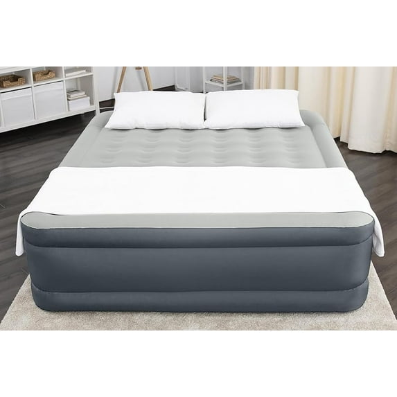 Durable Inflatable Air Mattress with Built-in Pump, Pillow and USB Charger