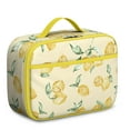thumbnail image 1 of Durable Insulated Lunch Bag with Fresh Lemon & Floral Design - Lightweight and Washable Lunch Tote, Perfect for Preschoolers, Elementary Students, and Nutrition-Conscious Families, 1 of 6