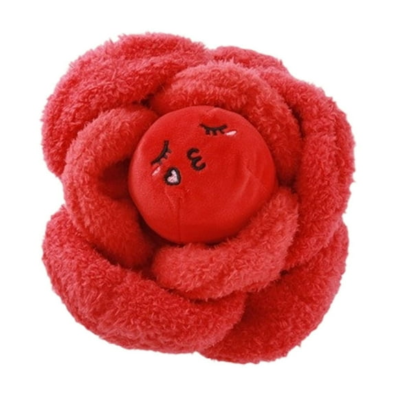 Durable Interactive Flower Shaped Chew Toy Dispenser for Puppies and Dogs of All Sizes - Teething Entertainment for Indoor Play and Boredom